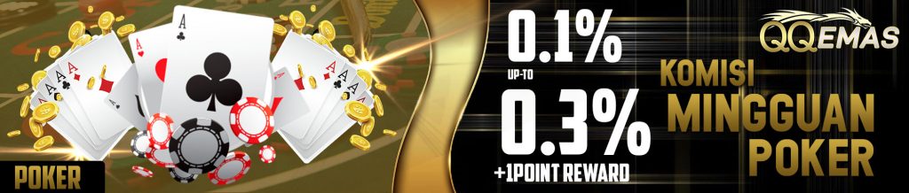 Bonus DominoQQ Online 0.3%